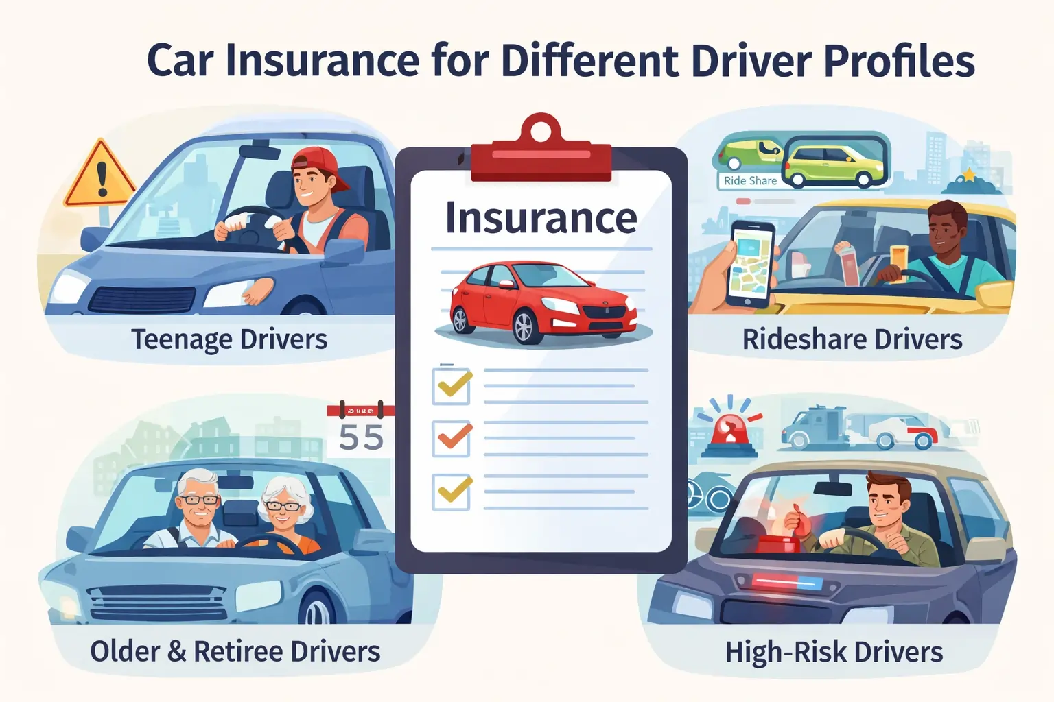 Car Insurance for Different Driver Profiles